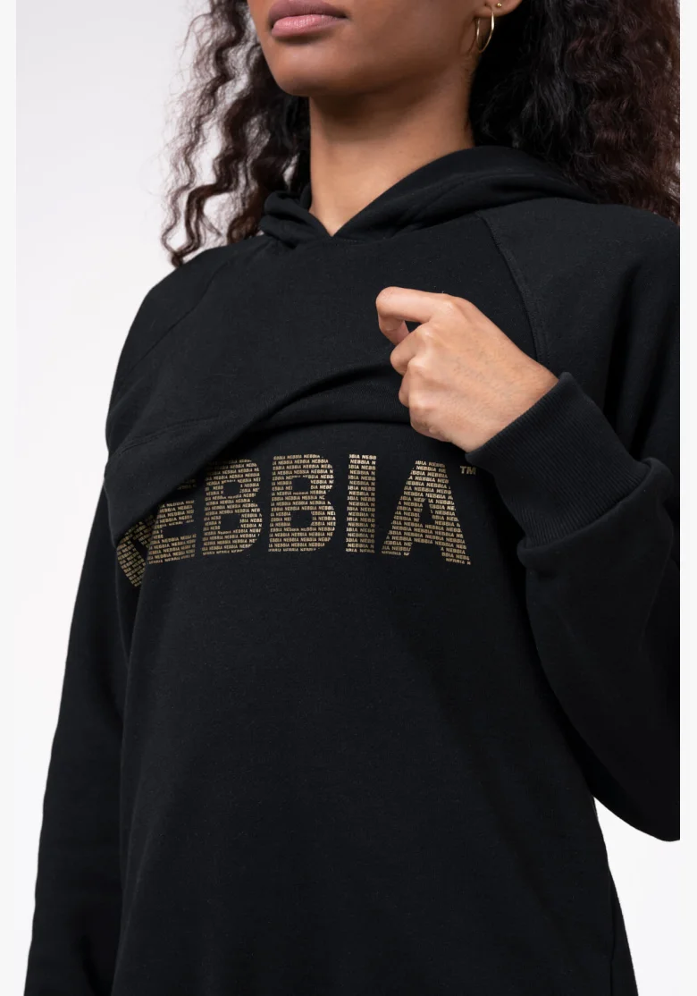 NEBBIA • Dlouhá mikina “INTENSE FOCUS” • NEBBIAshop.cz