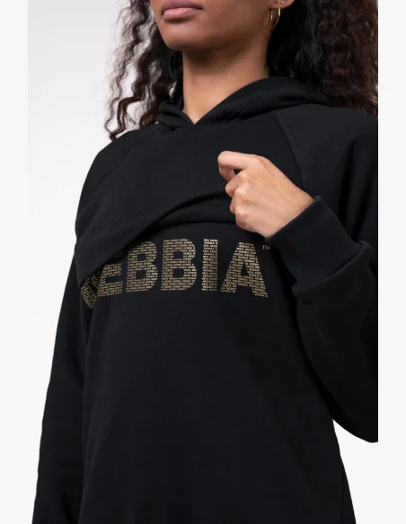 NEBBIA • Dlouhá mikina “INTENSE FOCUS” • NEBBIAshop.cz