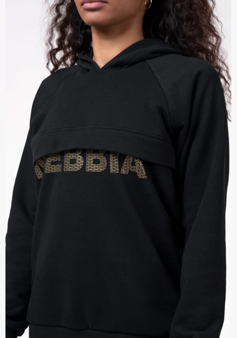 NEBBIA • Dlouhá mikina “INTENSE FOCUS” • NEBBIAshop.cz