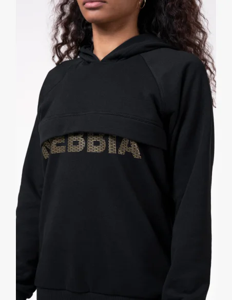 NEBBIA • Dlouhá mikina “INTENSE FOCUS” • NEBBIAshop.cz