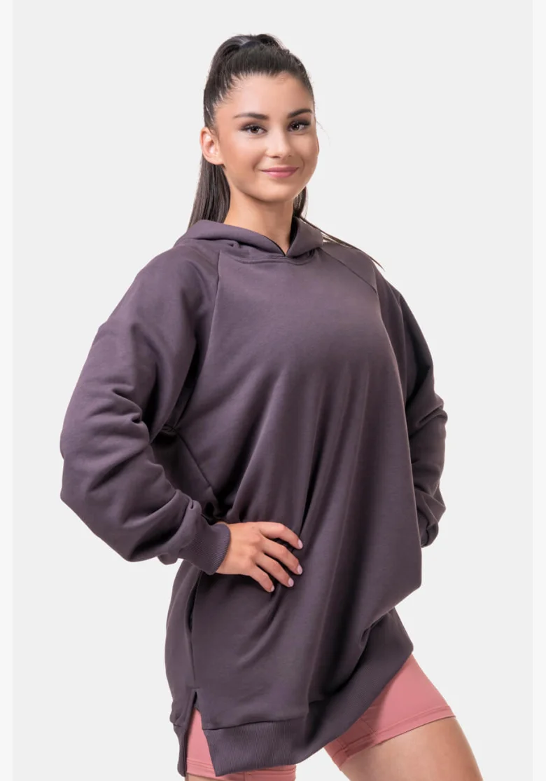NEBBIA • Dlouhá Everyday HERO mikina s kapucí • NEBBIAshop.cz