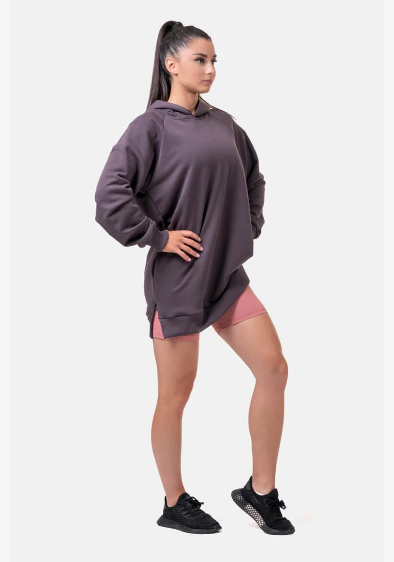 NEBBIA • Dlouhá Everyday HERO mikina s kapucí • NEBBIAshop.cz