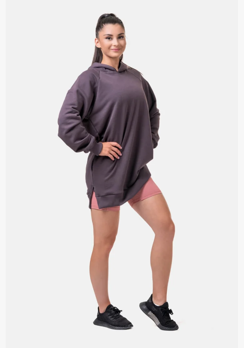 NEBBIA • Dlouhá Everyday HERO mikina s kapucí • NEBBIAshop.cz