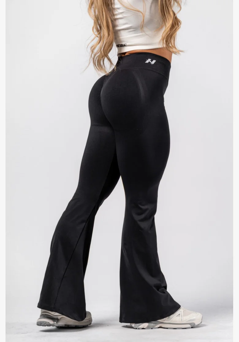 NEBBIA Tvarující bezešvé flared legíny FLOW SEAMLESS