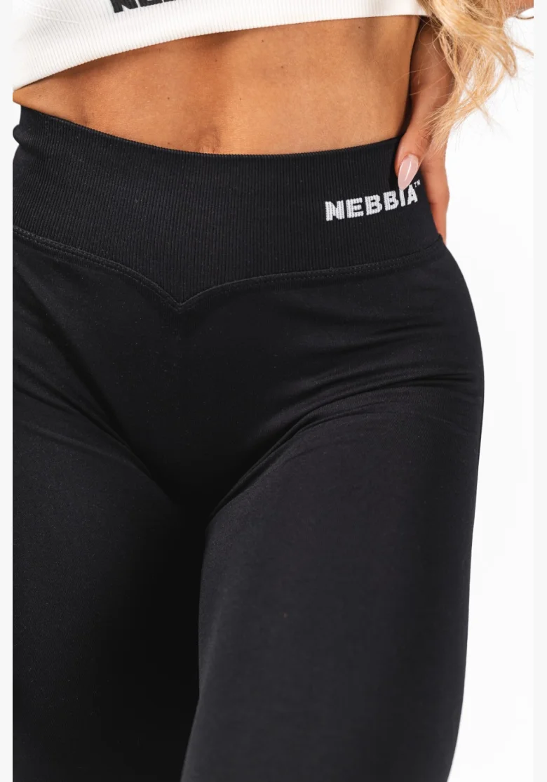 NEBBIA Tvarující bezešvé flared legíny FLOW SEAMLESS