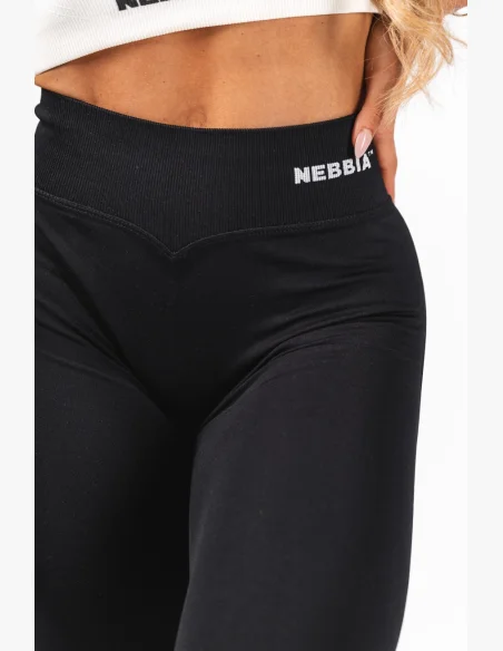 NEBBIA Tvarující bezešvé flared legíny FLOW SEAMLESS