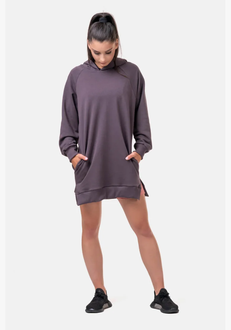 NEBBIA • Dlouhá Everyday HERO mikina s kapucí • NEBBIAshop.cz