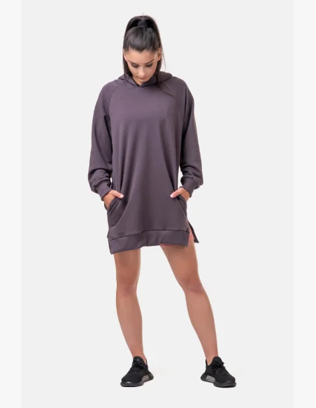NEBBIA • Dlouhá Everyday HERO mikina s kapucí • NEBBIAshop.cz