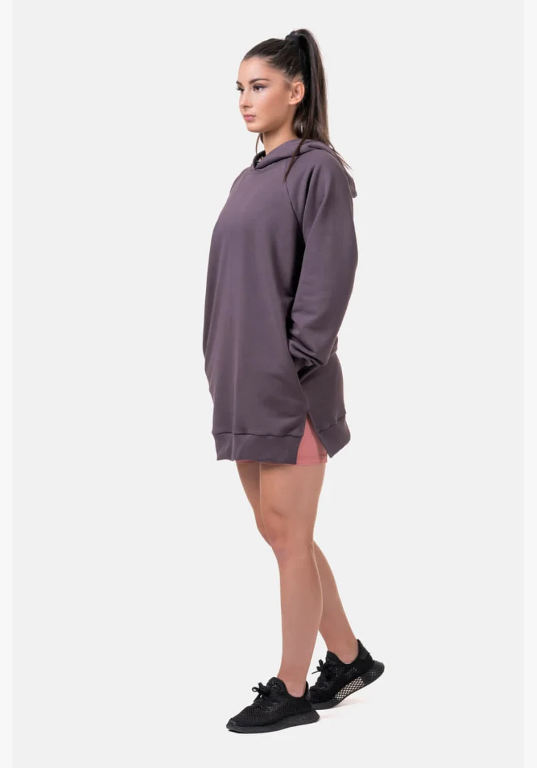 NEBBIA • Dlouhá Everyday HERO mikina s kapucí • NEBBIAshop.cz