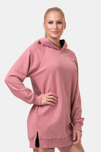 NEBBIA • Dlouhá Everyday HERO mikina s kapucí • NEBBIAshop.cz