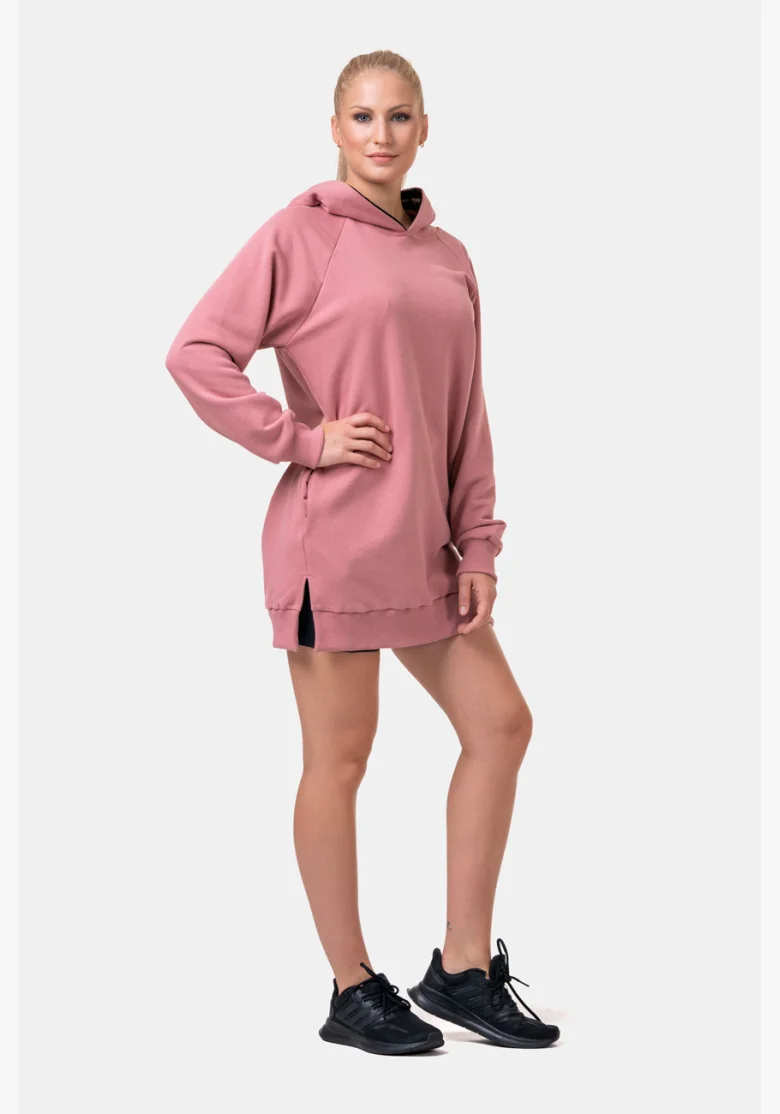 NEBBIA • Dlouhá Everyday HERO mikina s kapucí • NEBBIAshop.cz