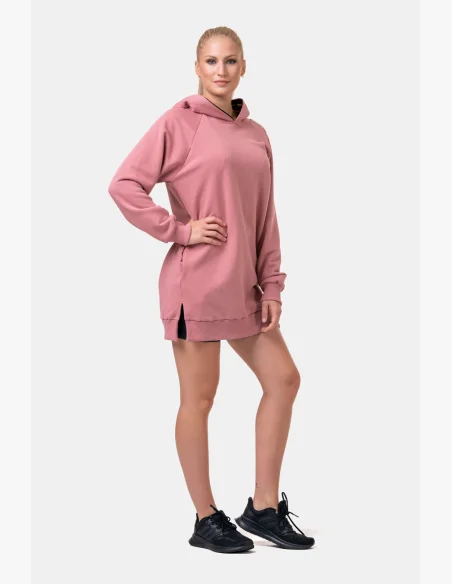 NEBBIA • Dlouhá Everyday HERO mikina s kapucí • NEBBIAshop.cz