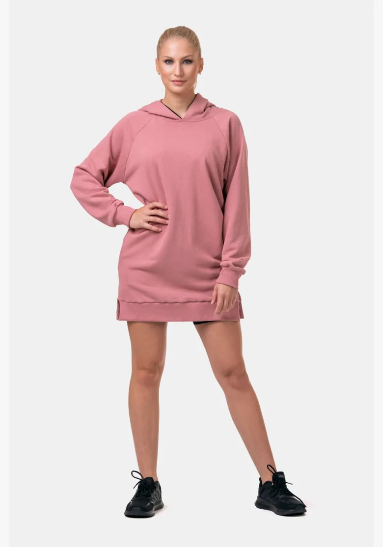 NEBBIA • Dlouhá Everyday HERO mikina s kapucí • NEBBIAshop.cz