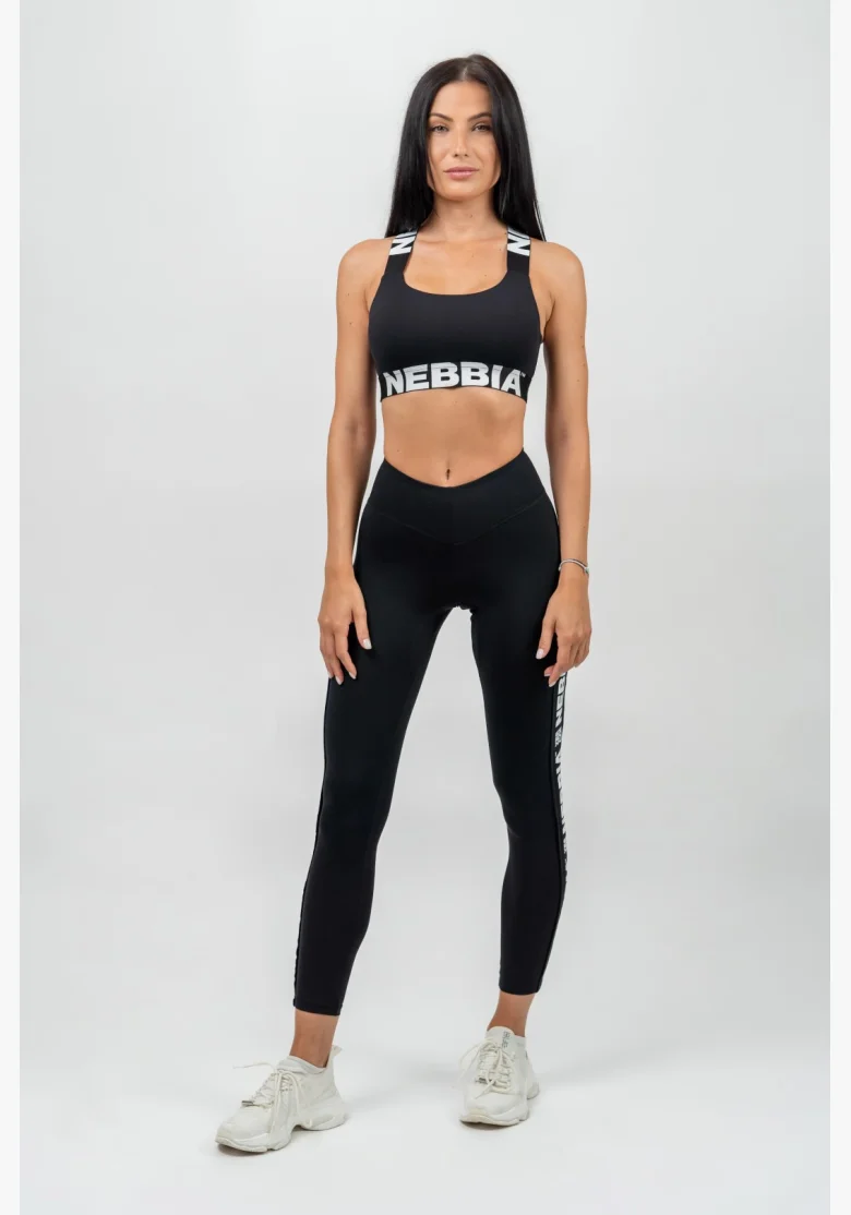 NEBBIA • Legíny s vysokým pasem ICONIC černá • Nebshop.cz