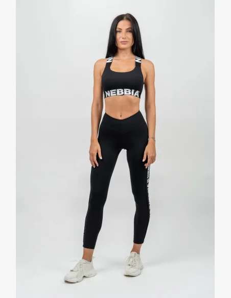 NEBBIA • Legíny s vysokým pasem ICONIC černá • Nebshop.cz