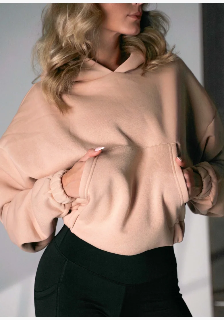 KFIT Mikina Beige