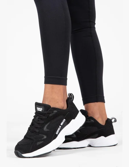 Gorilla Wear Dámske bezešvé legíny QUINCY Seamless - Černé