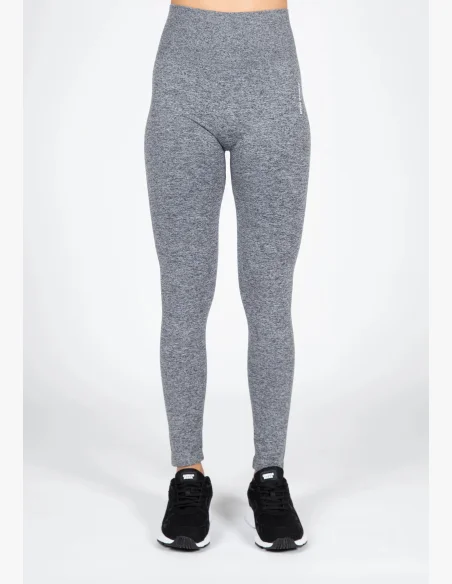 Gorilla Wear Dámske bezešvé legíny QUINCY Seamless - Šedé