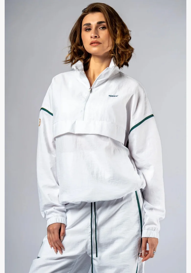NEBBIA Clubhouse half-zip mikina CLUB D’OR