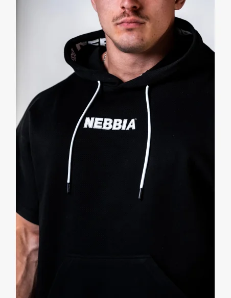 NEBBIA Tréninkový rag top HERO černý