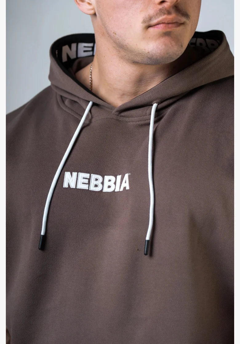 NEBBIA Tréninkový rag top HERO hnědý
