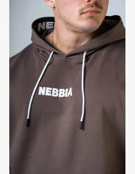 NEBBIA Tréninkový rag top HERO hnědý