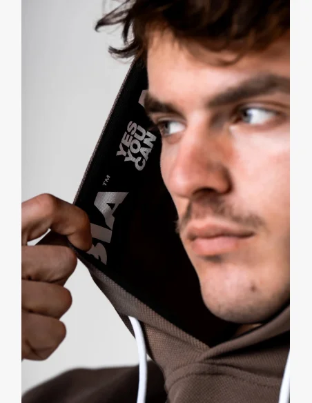 NEBBIA Tréninkový rag top HERO hnědý