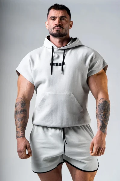 NEBBIA Tréninkový rag top HERO šedý