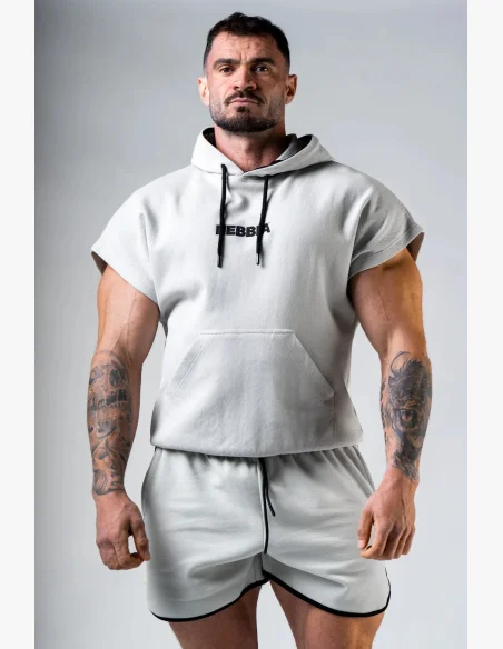 NEBBIA Tréninkový rag top HERO šedý
