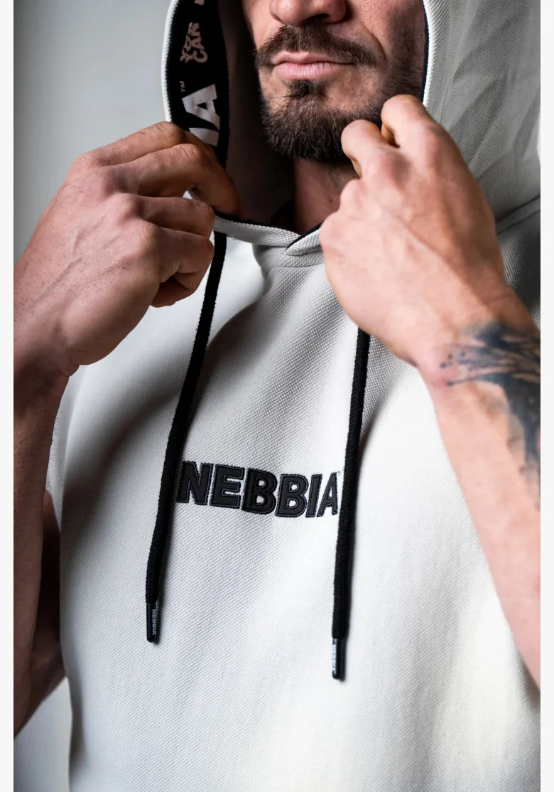NEBBIA Tréninkový rag top HERO šedý