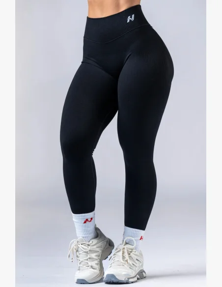 NEBBIA High-waist push-up legíny POWER černá