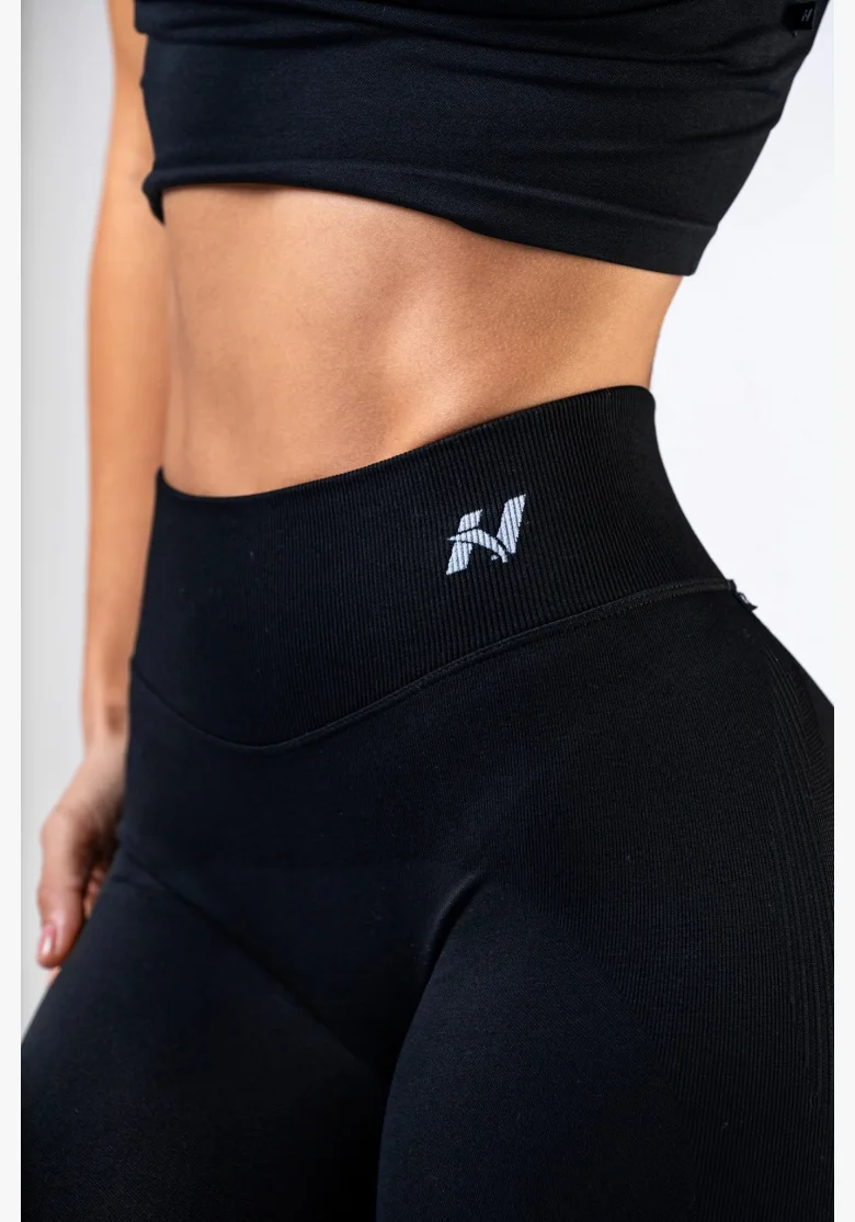 NEBBIA High-waist push-up legíny POWER černá