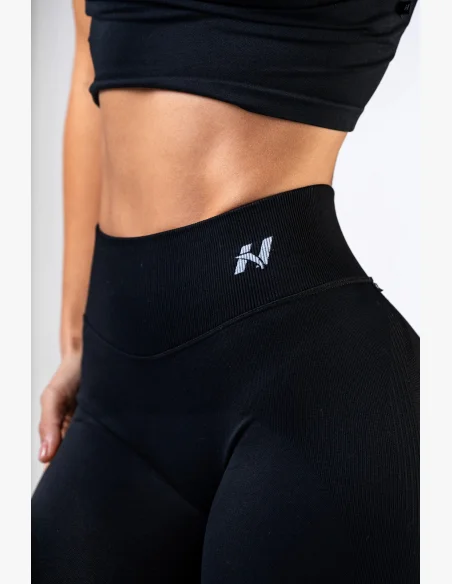 NEBBIA High-waist push-up legíny POWER černá
