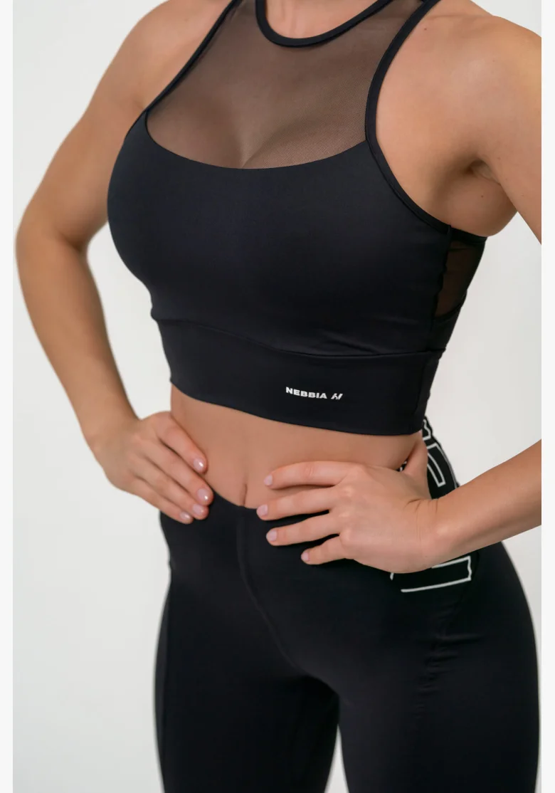 NEBBIA • FIT Activewear vyztužená sportovní podprsenka • NEBBIAshop.cz