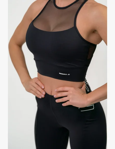 NEBBIA • FIT Activewear vyztužená sportovní podprsenka • NEBBIAshop.cz
