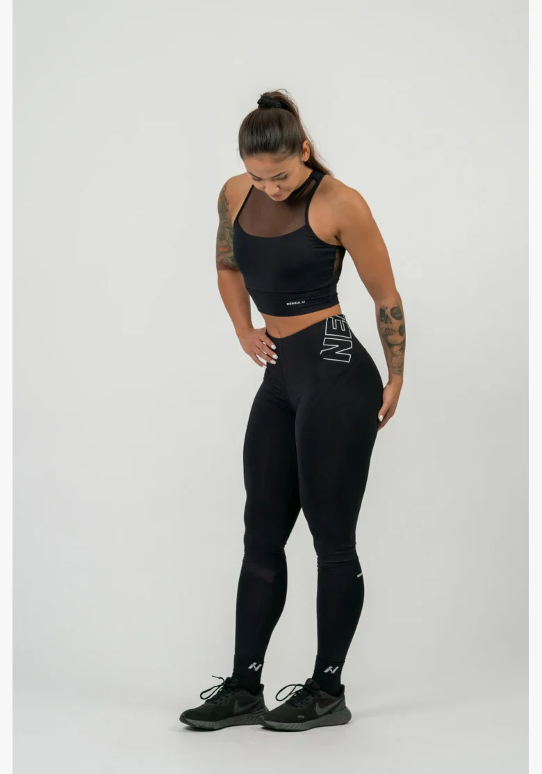 NEBBIA • FIT Activewear vyztužená sportovní podprsenka • NEBBIAshop.cz