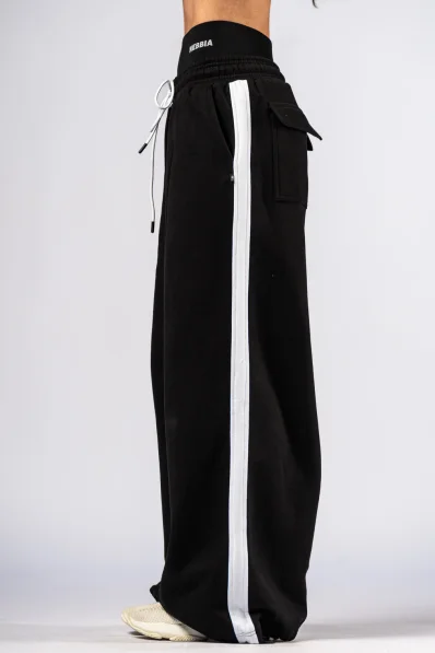 NEBBIA Oversized tepláky POWER černé 2