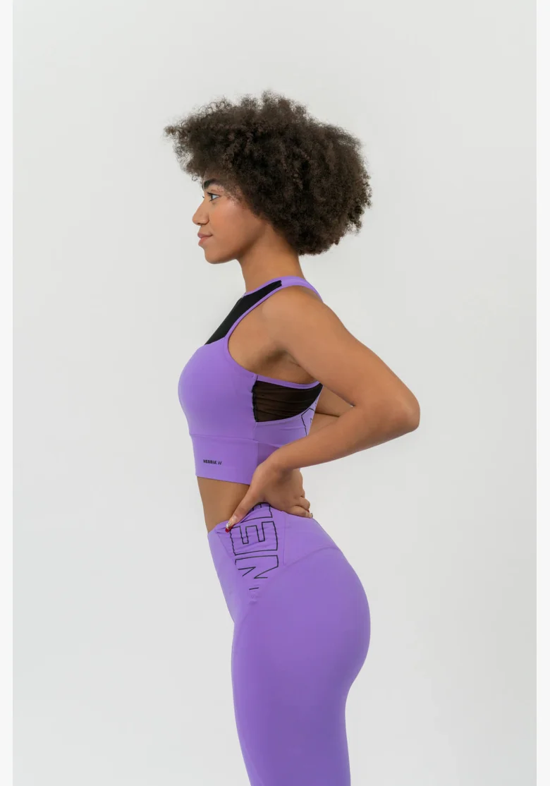 NEBBIA • FIT Activewear vyztužená sportovní podprsenka • NEBBIAshop.cz