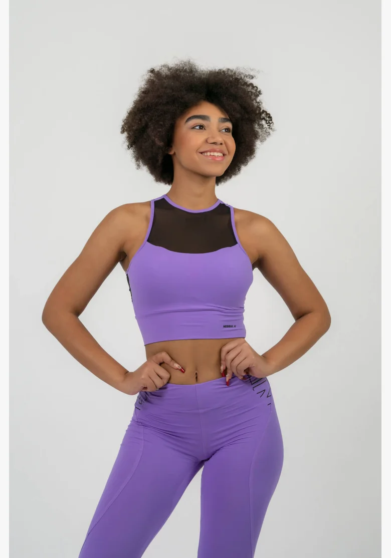NEBBIA • FIT Activewear vyztužená sportovní podprsenka • NEBBIAshop.cz
