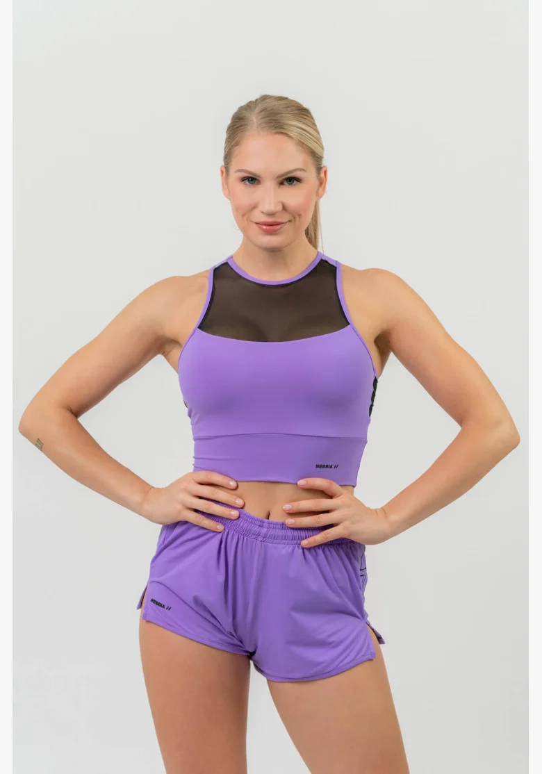 NEBBIA • FIT Activewear vyztužená sportovní podprsenka • NEBBIAshop.cz