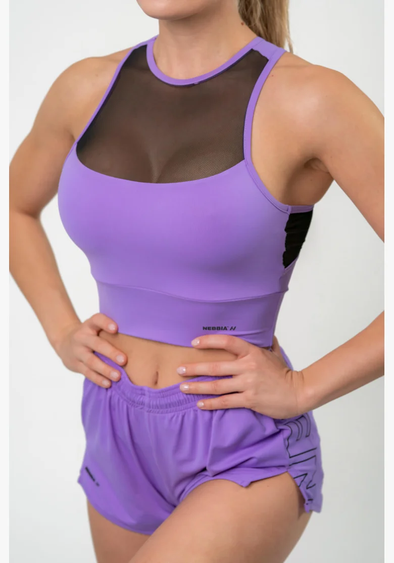 NEBBIA • FIT Activewear vyztužená sportovní podprsenka • NEBBIAshop.cz