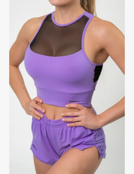 NEBBIA • FIT Activewear vyztužená sportovní podprsenka • NEBBIAshop.cz