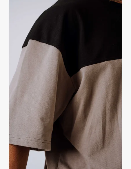 NEBBIA Oversized triko POWER béžové