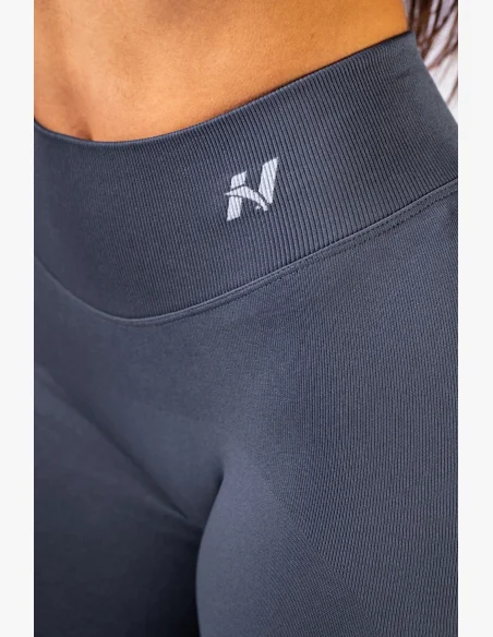 NEBBIA High-waist push-up legíny POWER šedé