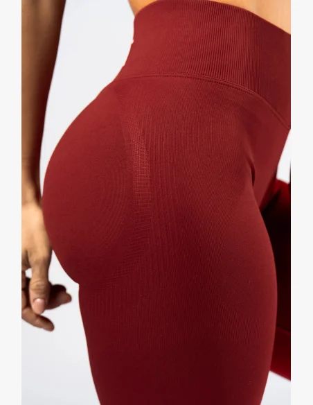 NEBBIA High-waist push-up legíny POWER  červené