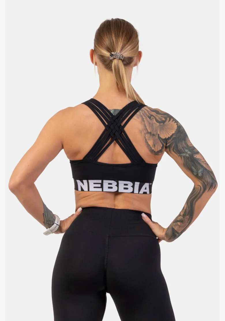 NEBBIA • Sportovní podprsenka se střihem Cross Back • NEBBIAshop.cz