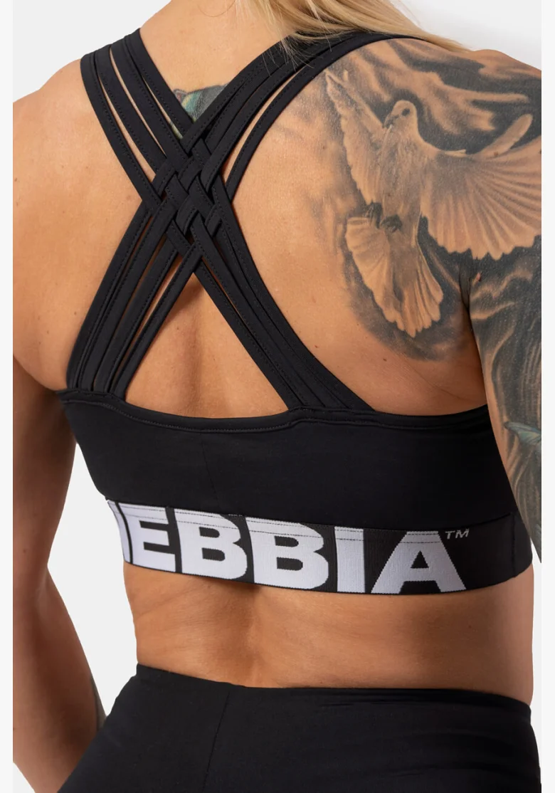 NEBBIA • Sportovní podprsenka se střihem Cross Back • NEBBIAshop.cz