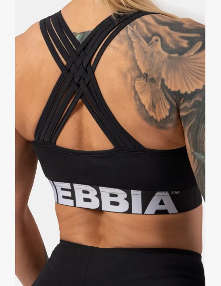 NEBBIA • Sportovní podprsenka se střihem Cross Back • NEBBIAshop.cz