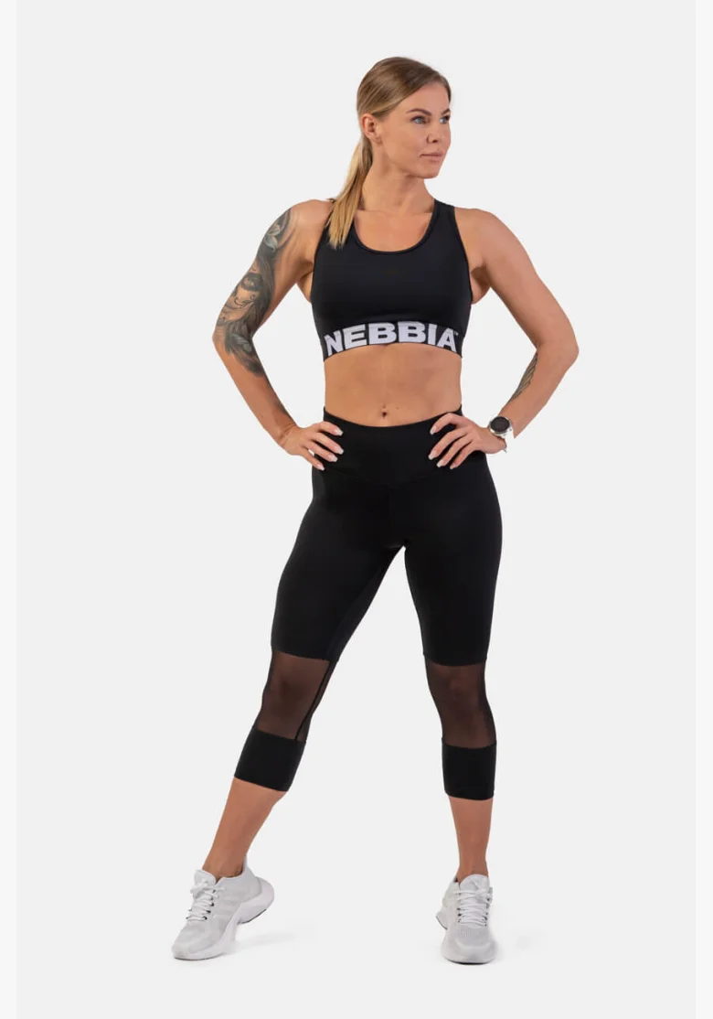 NEBBIA • Sportovní podprsenka se střihem Cross Back • NEBBIAshop.cz