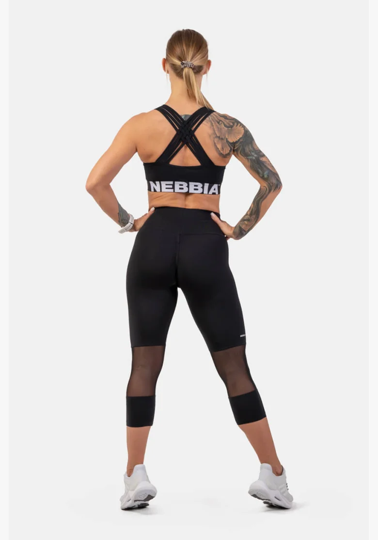 NEBBIA • Sportovní podprsenka se střihem Cross Back • NEBBIAshop.cz